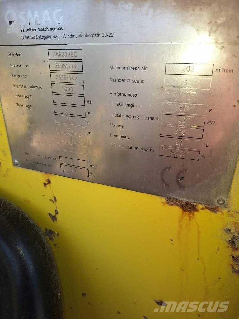 Nordmeyer SMAG FA523 Andere Bergbaugeräte