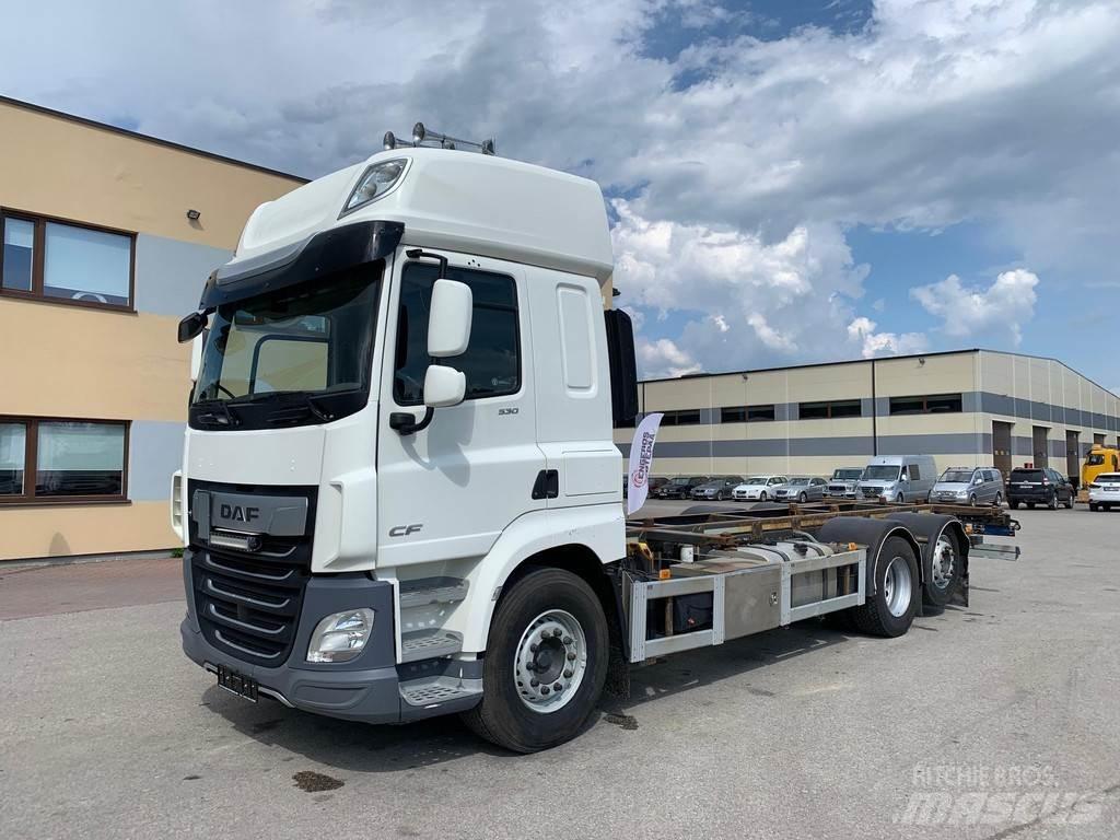 DAF CF 530 6x2 + BDF Containerwagen