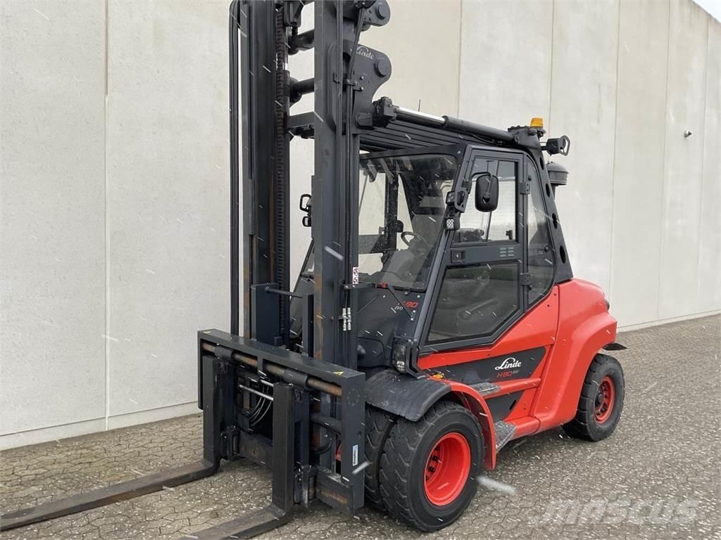Linde H80D-03/900 Diesel Stapler