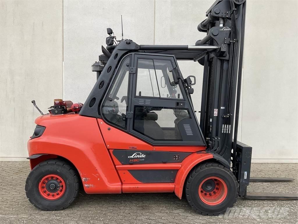 Linde H80D-03/900 Diesel Stapler