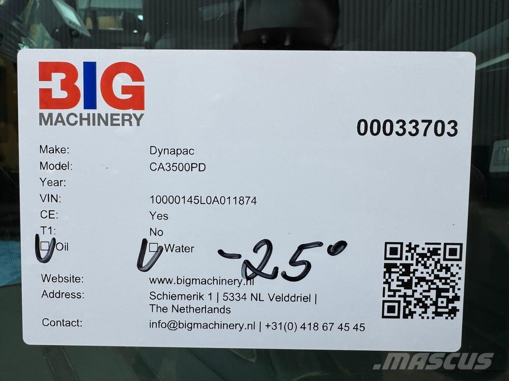 Dynapac CA3500PD Walzenzüge