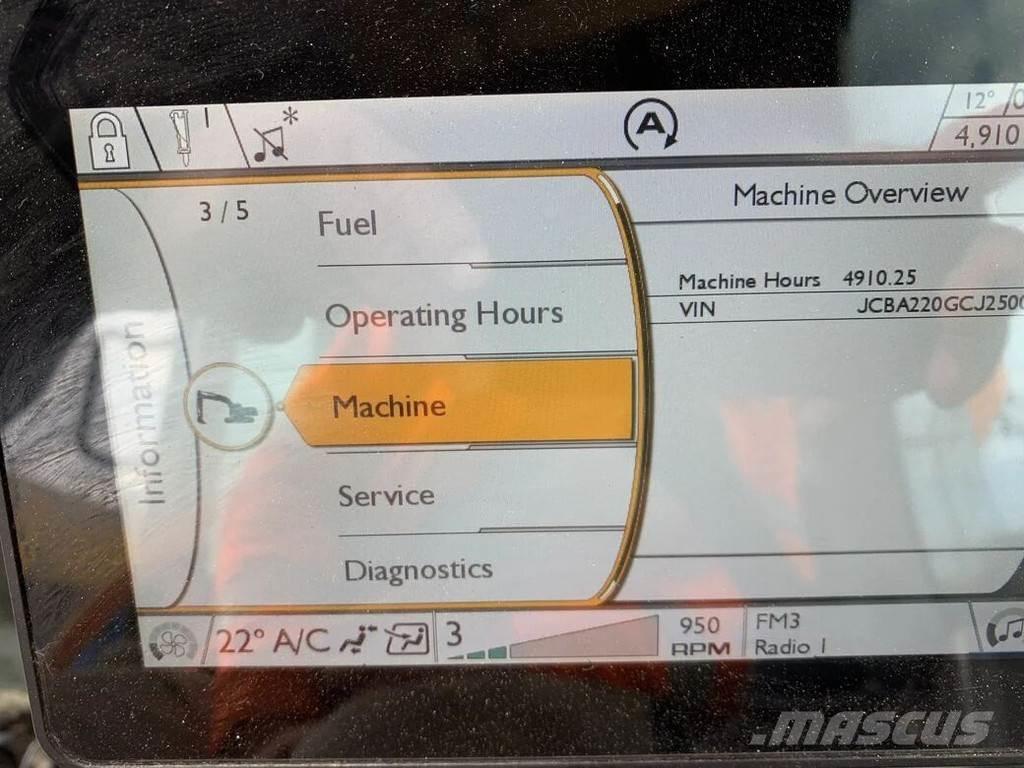 JCB JS220X Raupenbagger