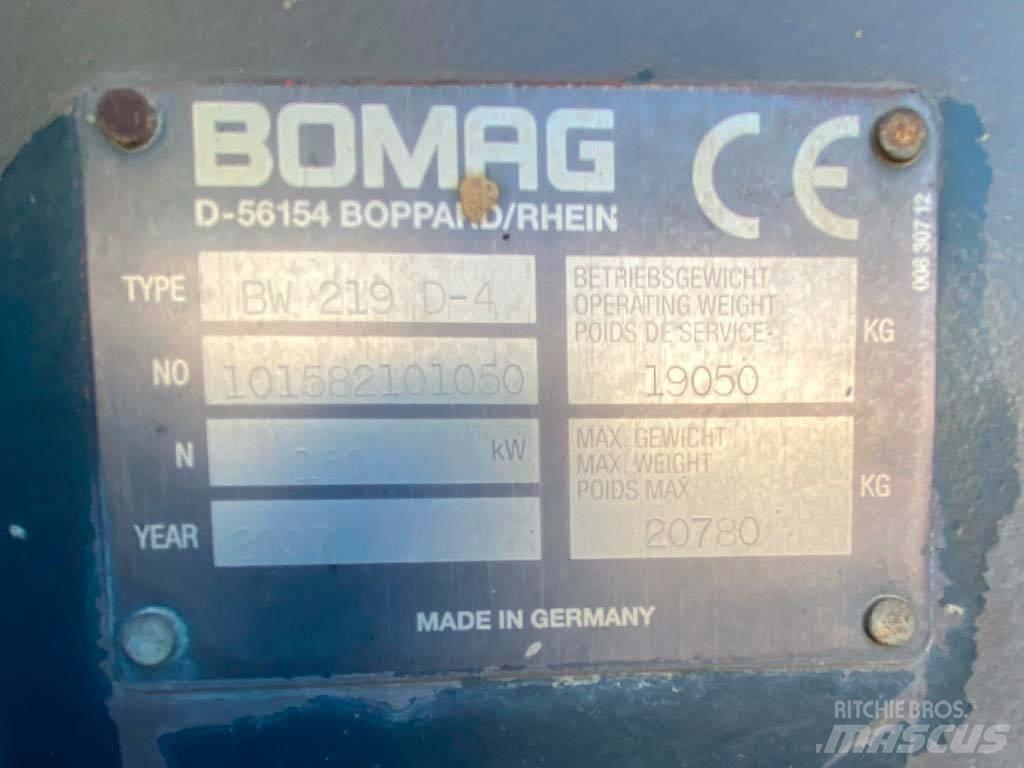 Bomag BW 219 D-4 Walzenzüge