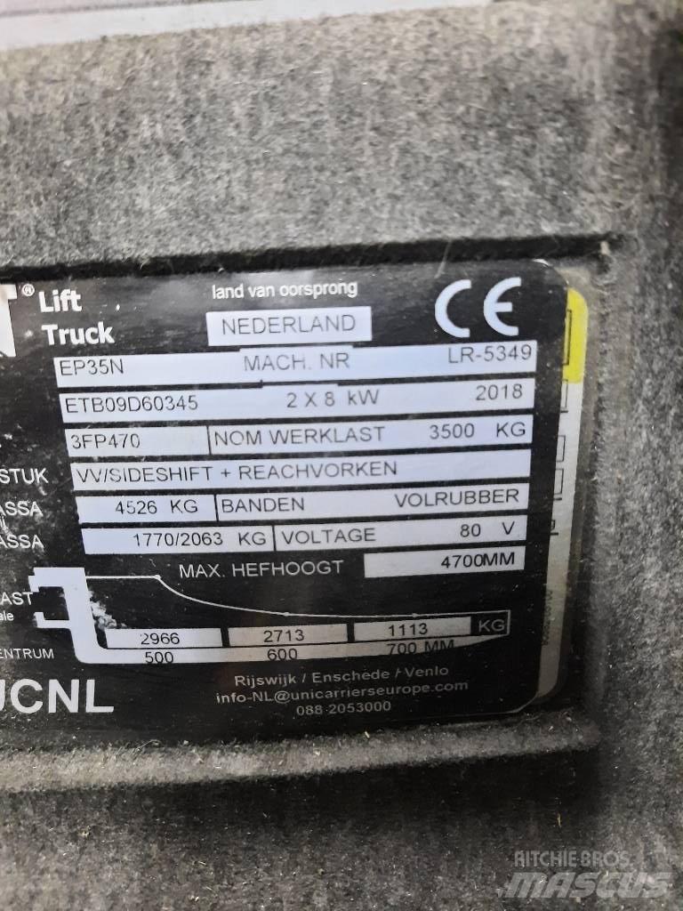 CAT EP35N Elektro Stapler