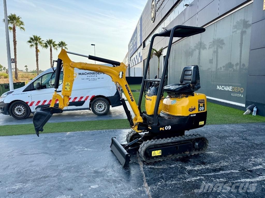 Komatsu PC 09-1 Minibagger < 7t