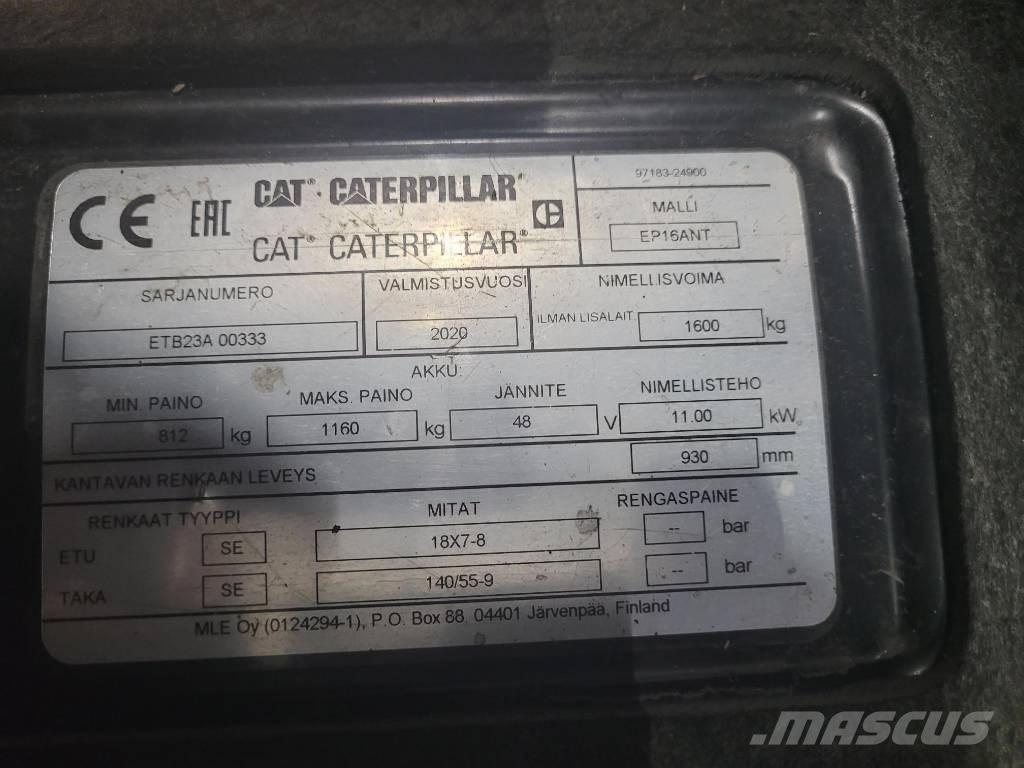 CAT EP 16 ANT Elektro Stapler