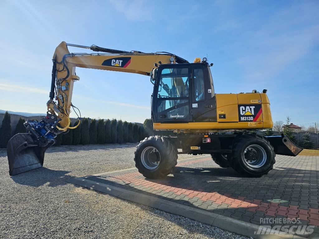 CAT 313 D Mobilbagger