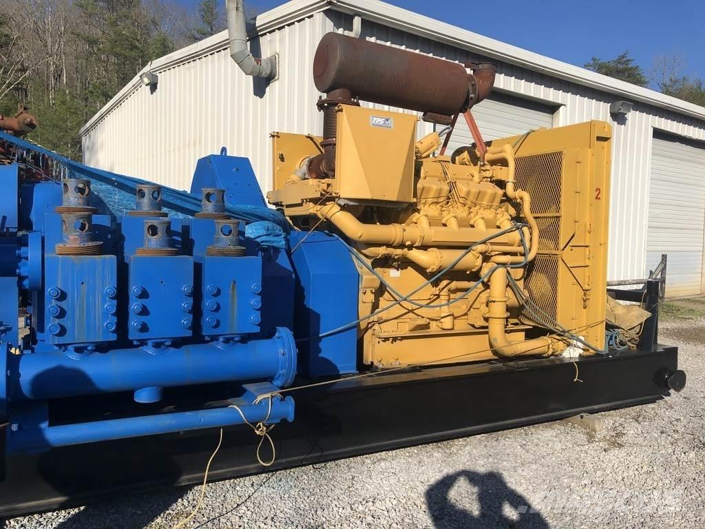 National 7P Triplex Wasserpumpen