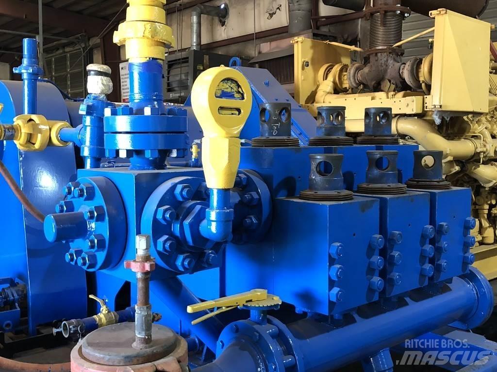 National 7P Triplex Wasserpumpen
