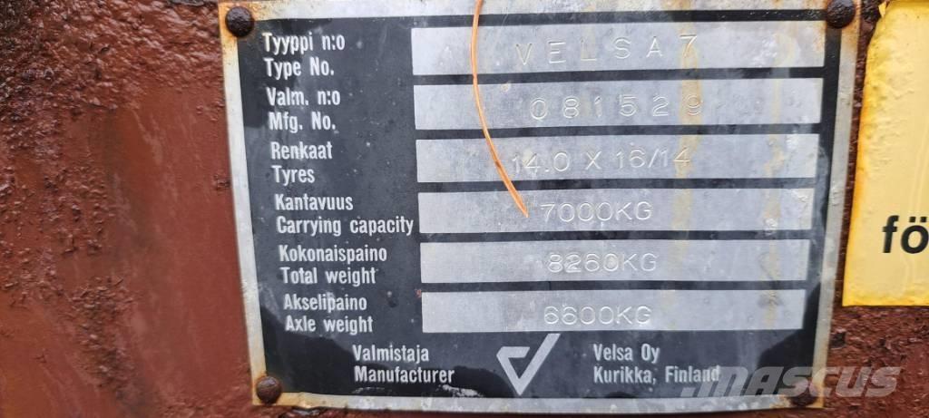Velsa 7000kg Kippanhänger
