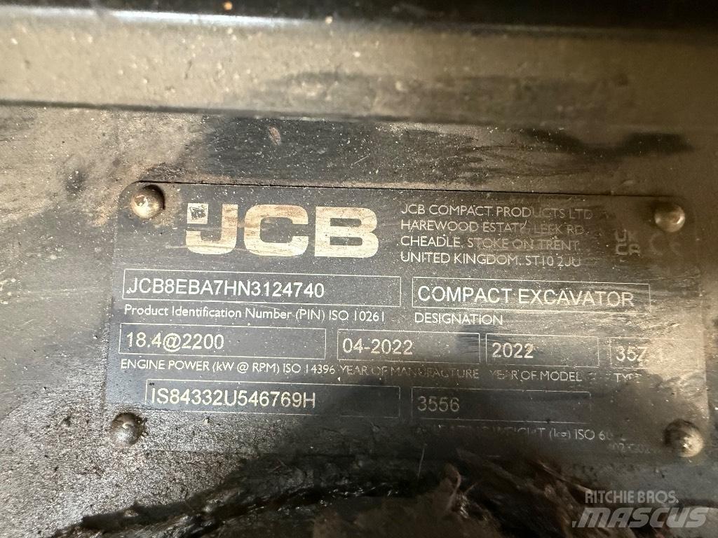 JCB 35Z-1 Minibagger < 7t