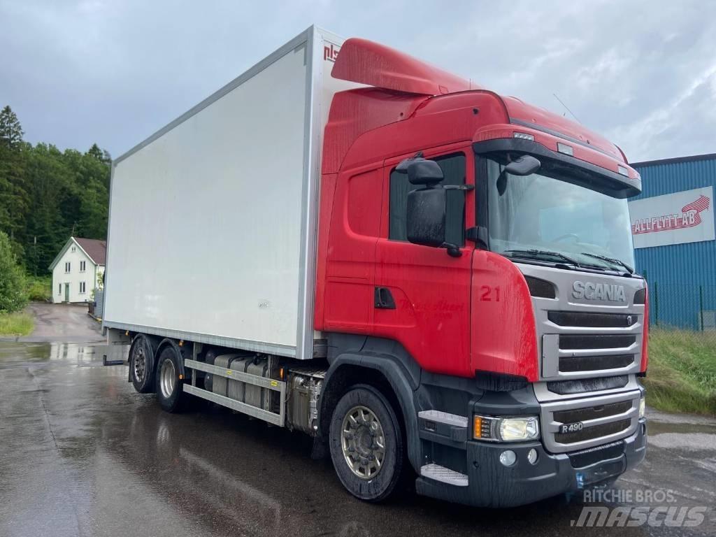 Scania R 490 LB Kastenaufbau