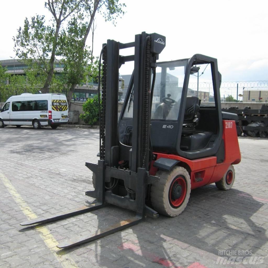 Linde E40P Elektro Stapler