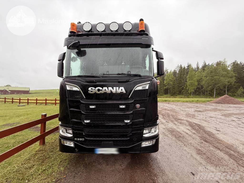 Scania R 580 Holzfahrzeuge