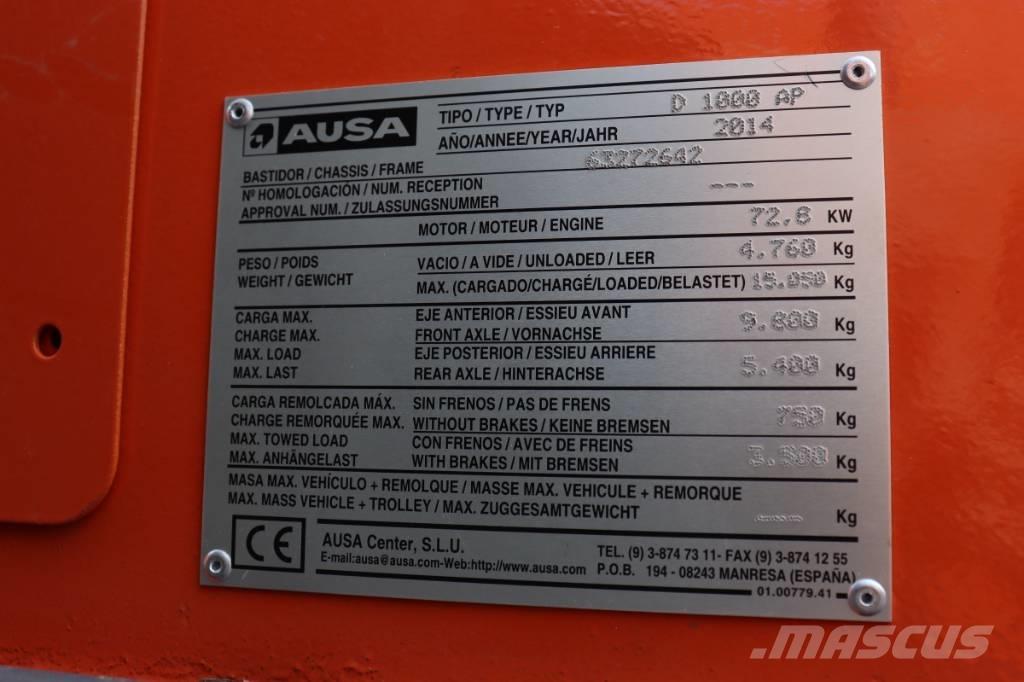 Ausa D 1000 AP Minidumper