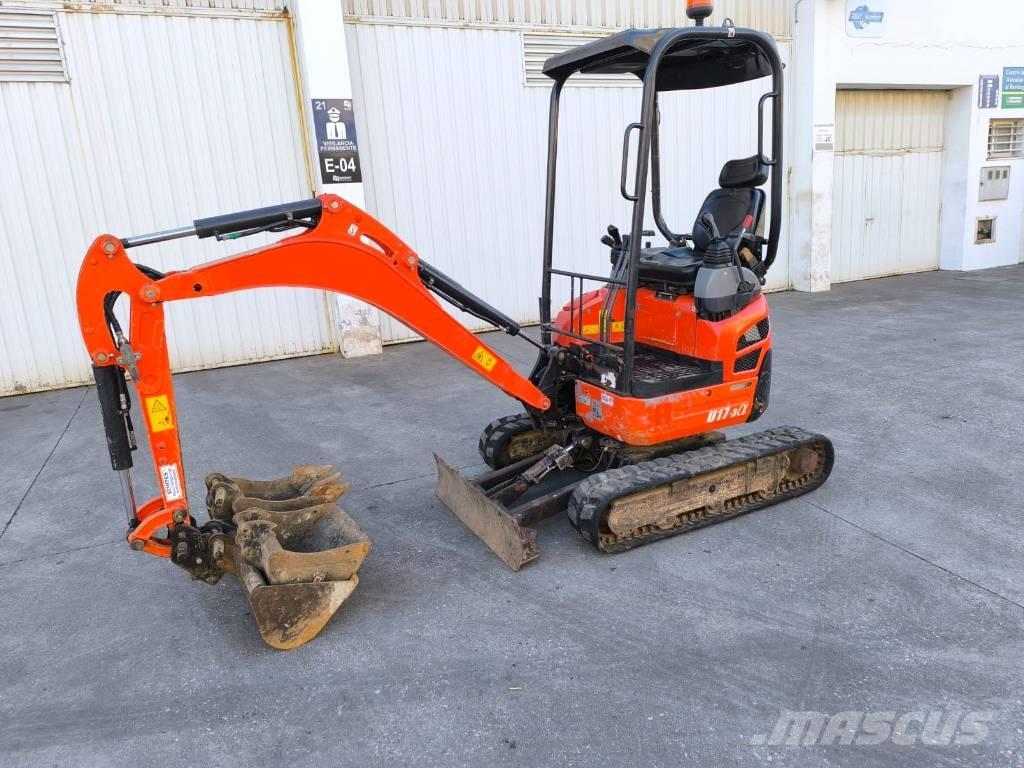 Kubota U 17-3 Minibagger < 7t