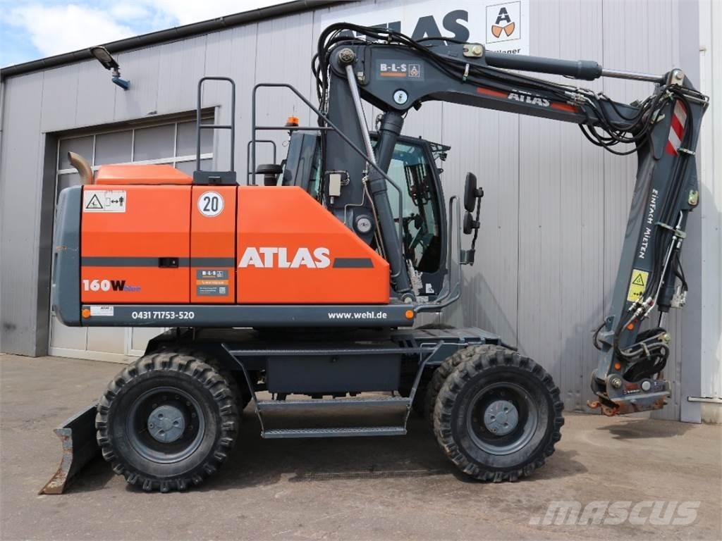 Atlas 160W-BLUE Mobilbagger