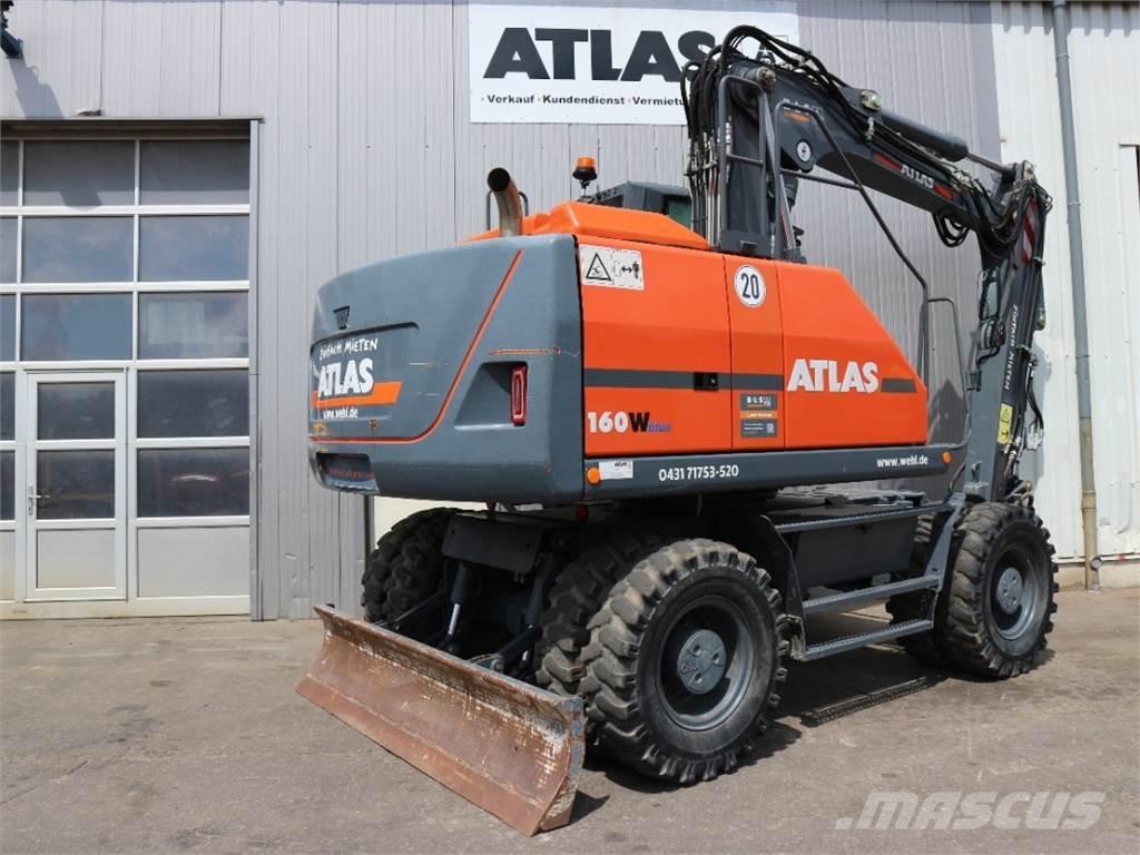 Atlas 160W-BLUE Mobilbagger