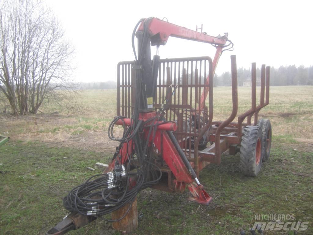 Patu 500 + Metsäkärry Forstanhänger