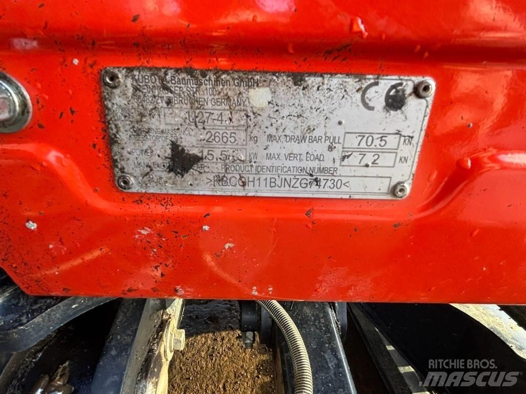 Kubota U 27-4 Minibagger < 7t