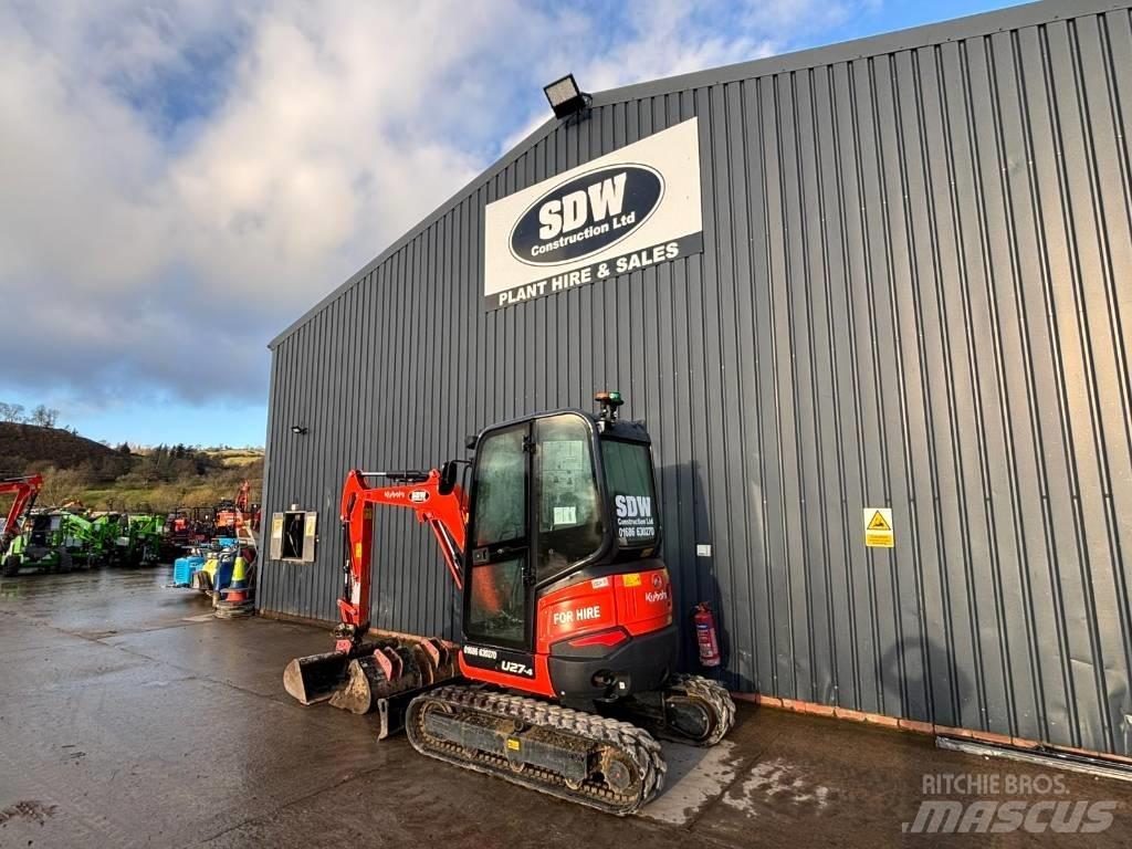 Kubota U 27-4 Minibagger < 7t