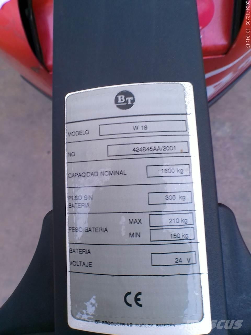 BT W 18 Niedergabelstapler