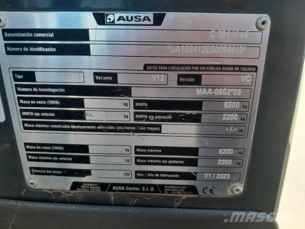 Ausa C 201 HX 4 Diesel Stapler