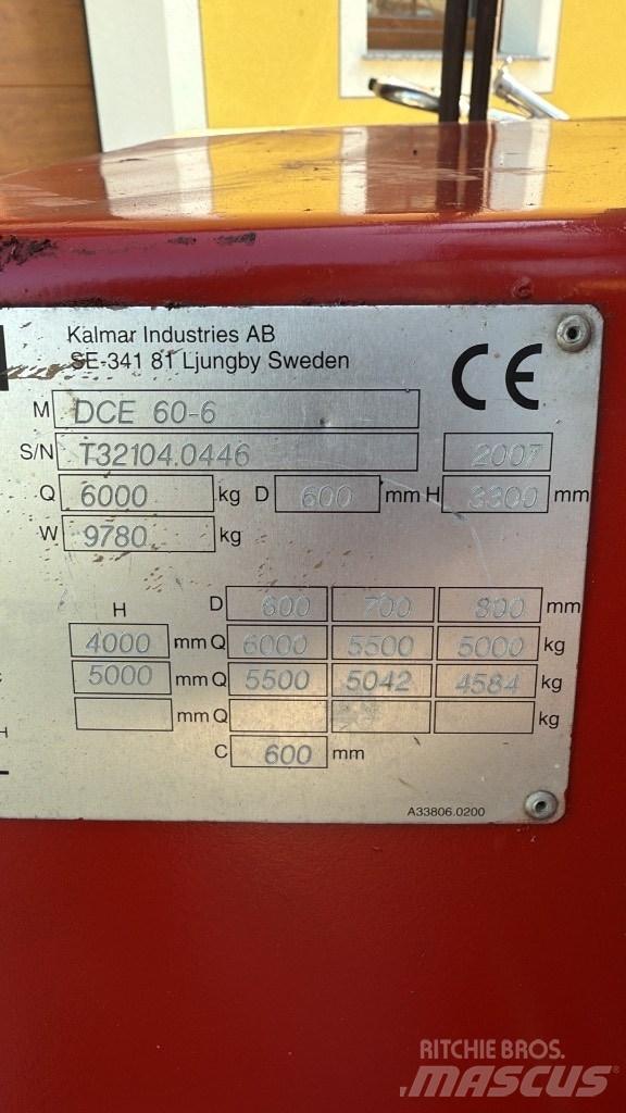 Kalmar DCE 60-6 Diesel Stapler