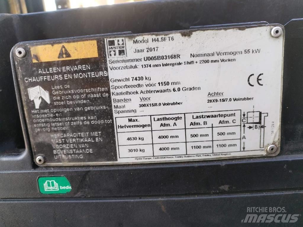 Hyster H4.5FT Diesel Stapler
