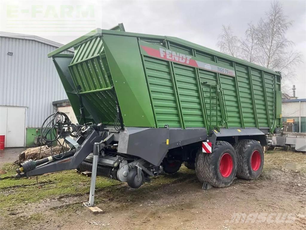 Fendt tigo 75 vr Andere Auflieger