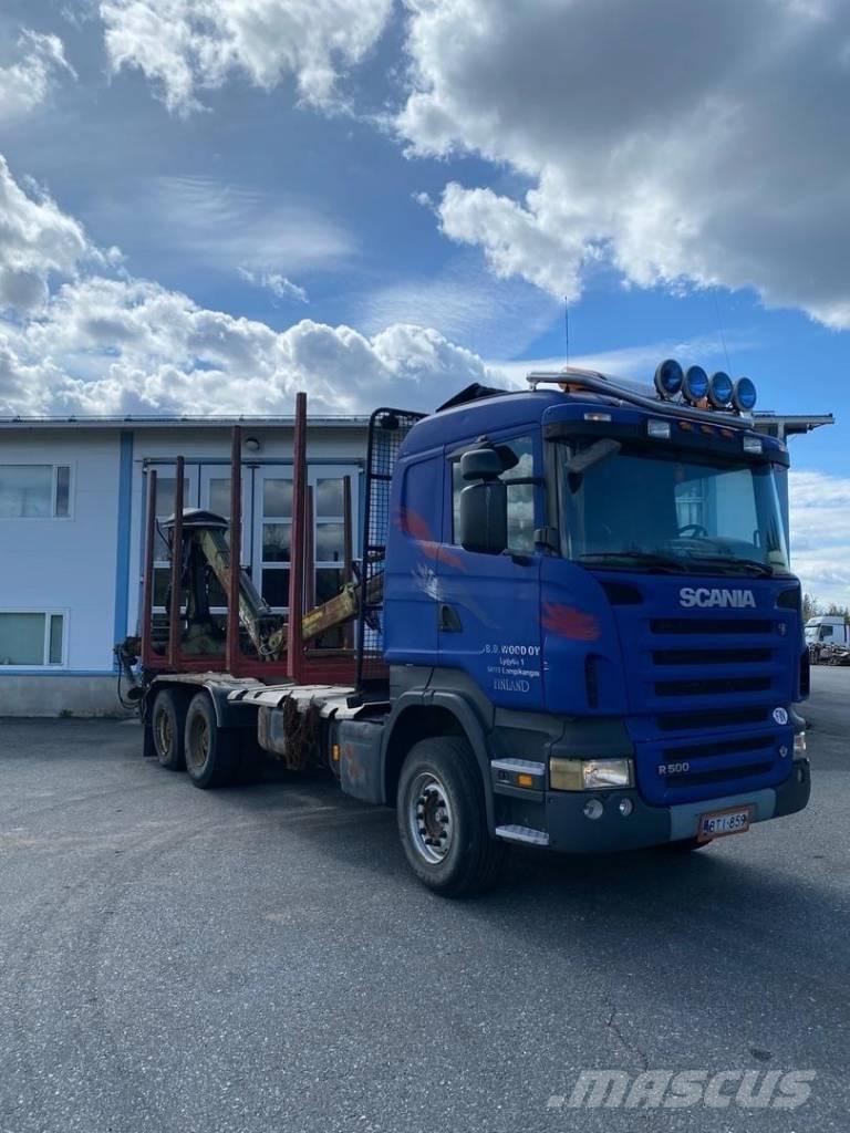 Scania R 16 Holzfahrzeuge