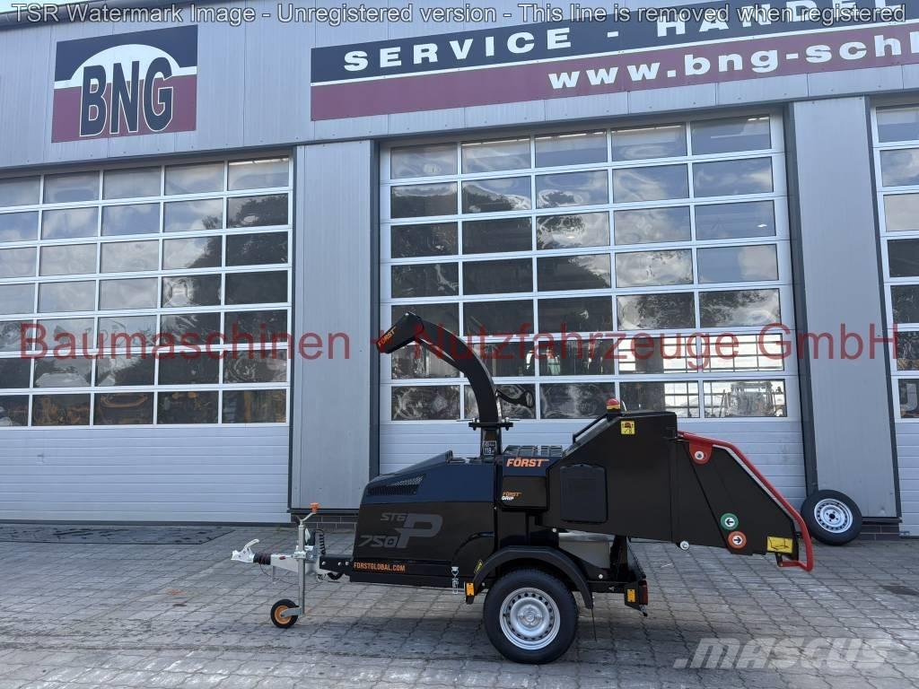  Först ST6P -werkneu- Holzhäcksler