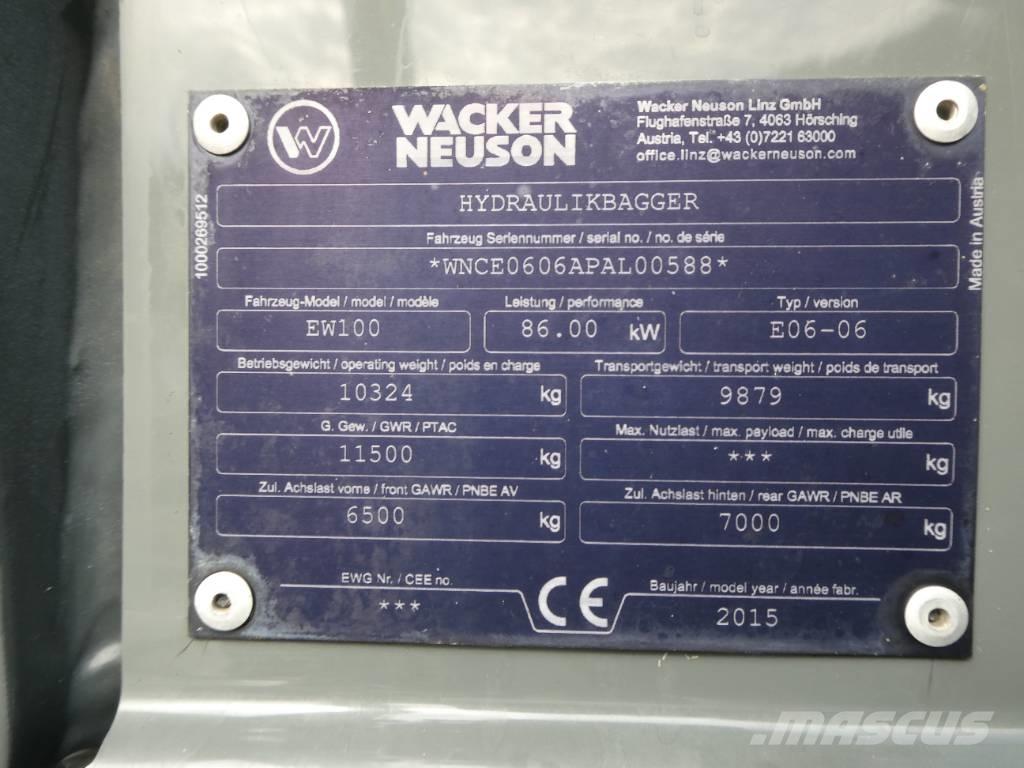 Wacker Neuson EW 100 Mobilbagger