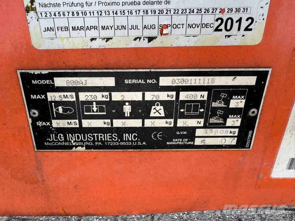 JLG 800 AJ Gelenkteleskoparbeitsbühnen