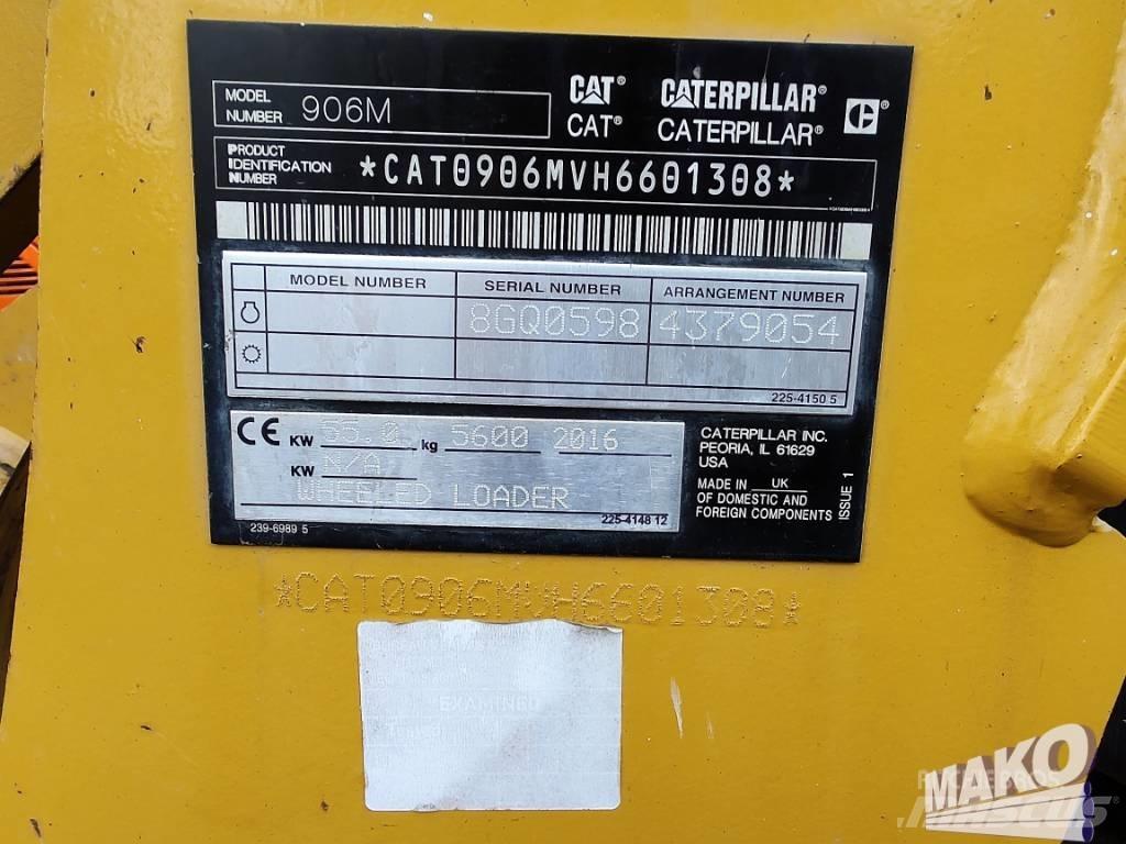 CAT 906 Radlader