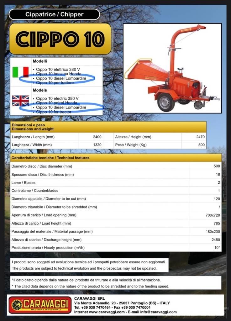 Caravaggi Cippo 10 Holzhäcksler
