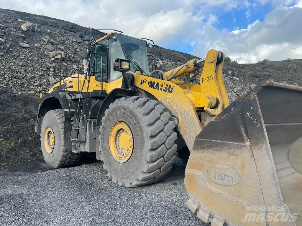 Komatsu WA500 Radlader