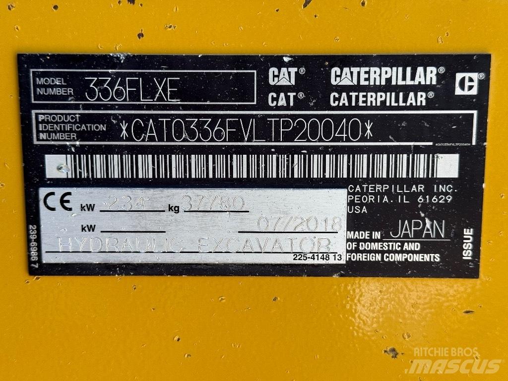 CAT 336 FL Raupenbagger