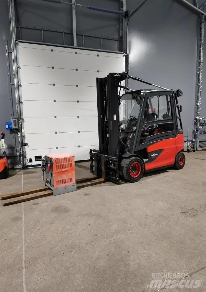 Linde E50HL-01 Elektro Stapler