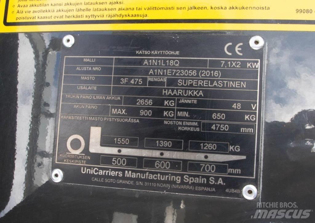UniCarriers A1N1L18Q Elektro Stapler