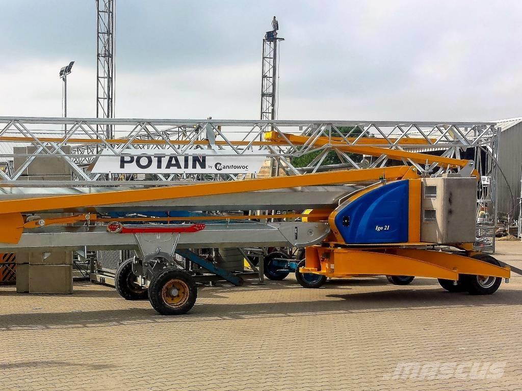 Potain IGO 21 Selbstaufrichtende Krane