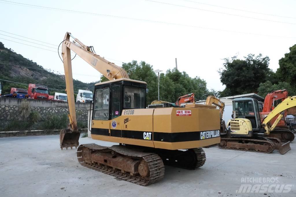 CAT E120B Long boom Raupenbagger