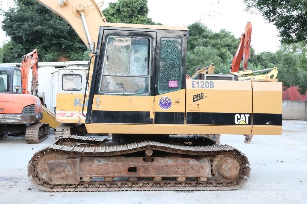 CAT E120B Long boom Raupenbagger