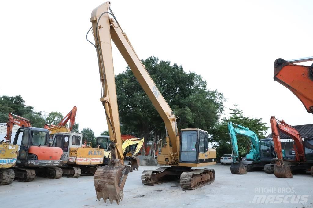 CAT E120B Long boom Raupenbagger