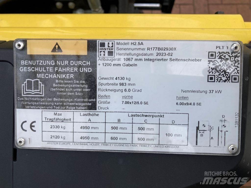 Hyster H 2.5A Diesel Stapler