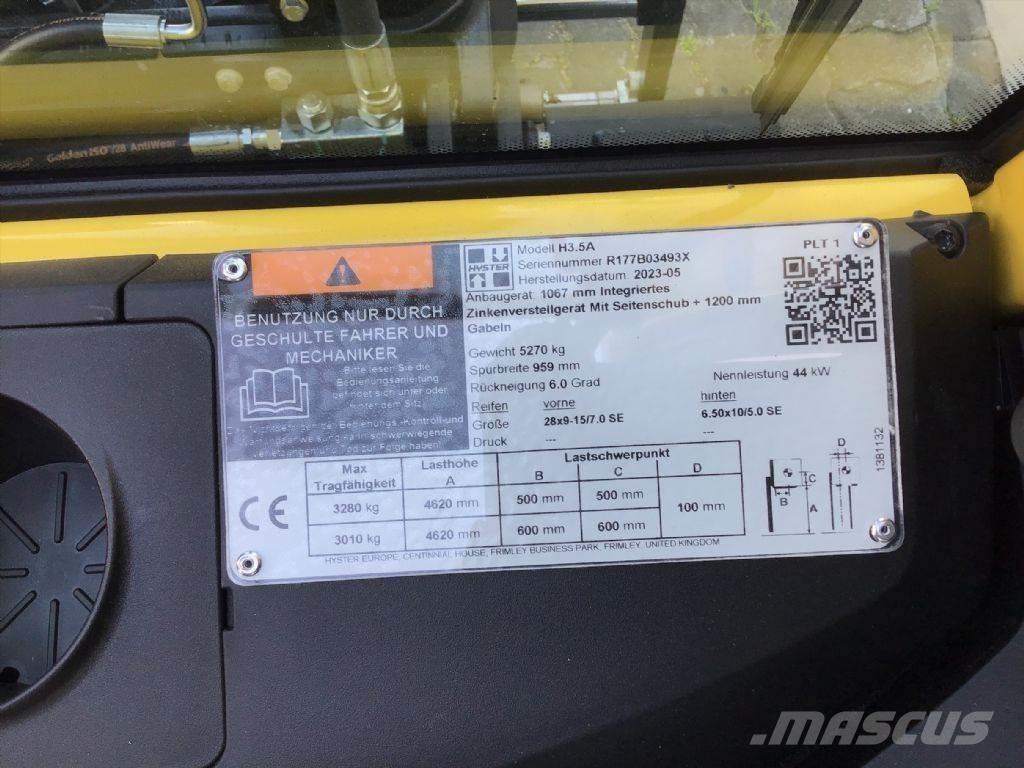 Hyster H 3.5 A Diesel Stapler