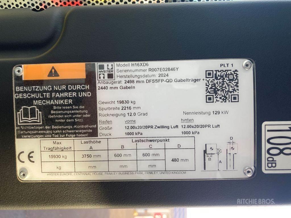 Hyster H16XD6 Diesel Stapler