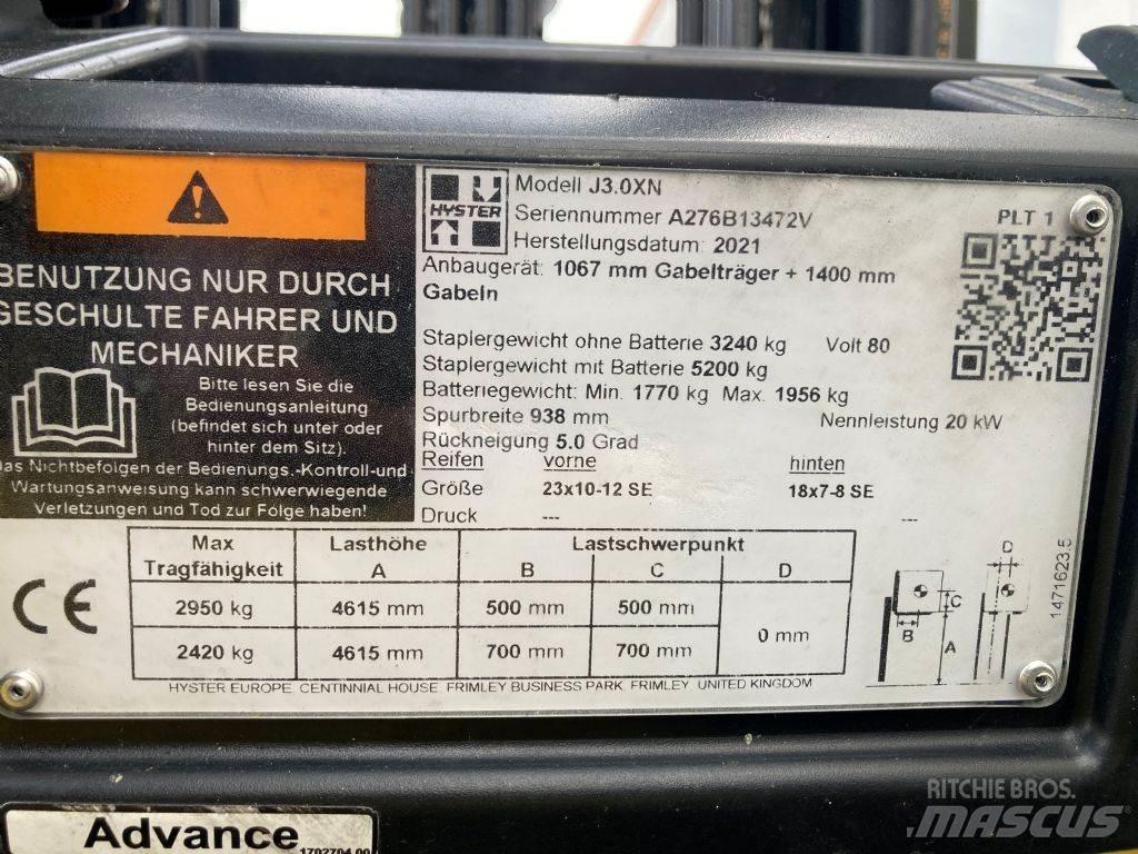 Hyster J 3.0 XN Elektro Stapler
