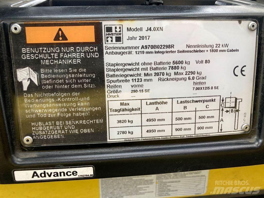 Hyster J 4.0 XN Elektro Stapler