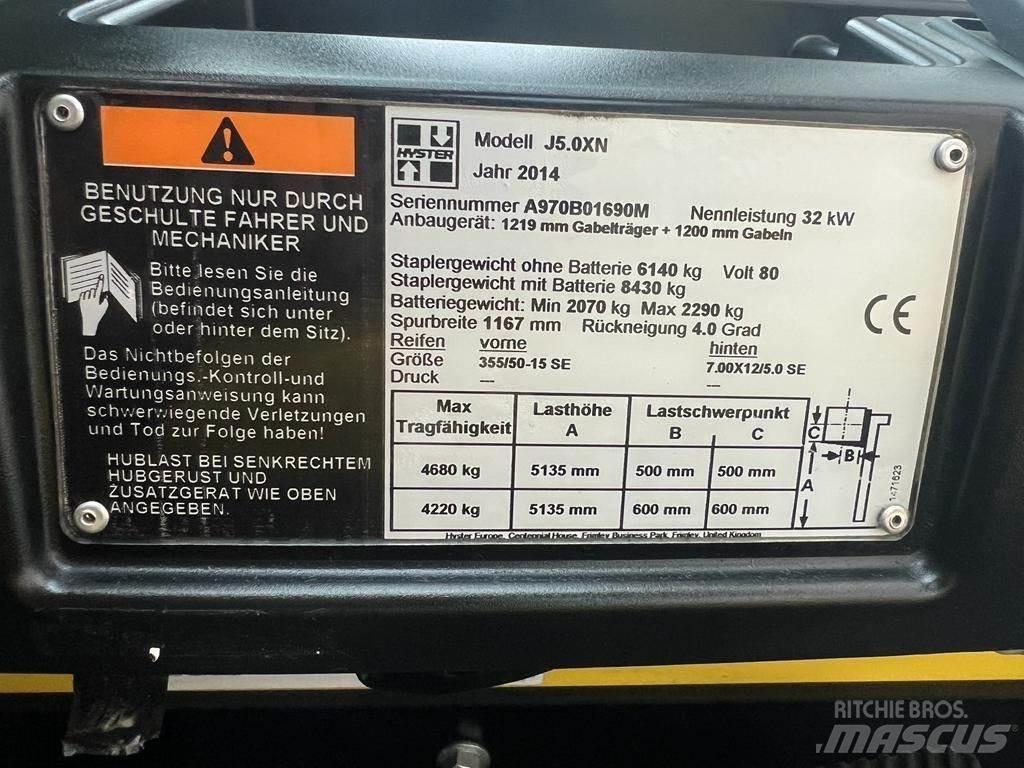 Hyster J 5.0 XN Elektro Stapler